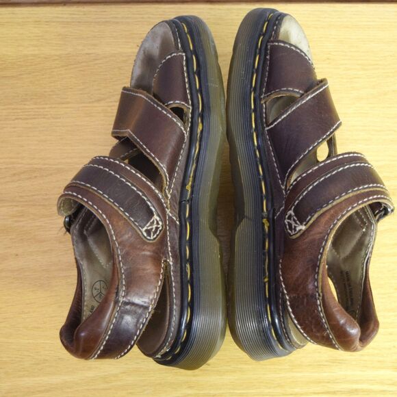 Dr. Martens Doc Marten Size 7 Mens Fisherman Leather Sandal VTG 90s Chunky 9076 main image 7
